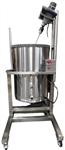 Heated Pot Tipper Soap Making Dispensing Kettle Tank 26 Gallons for soap making equipment, Pot Tippers For Faster, Better Soap Making Soap Making Agitators, Oil Mixers, Lotion Mixing, Soap Equipment, SoapMelters | Industry Leader For Soap Equipment