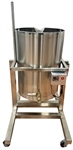 Heated Pot Tipper Soap Making Dispensing Kettle Tank 26 Gallons for soap making equipment, SoapMelters | Industry Leader For Soap Equipment