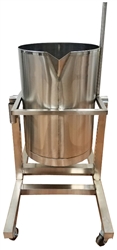 Pot Tipper Soap Making Dispensing Tank 26 Gallons for soap making equipment, SoapMelters | Industry Leader For Soap Equipment